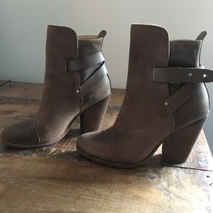 Rag and Bone Brown Bootie